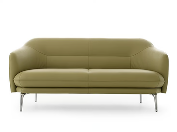 LXR12 - 3 seater leather sofa by LEOLUX LX - view 2
